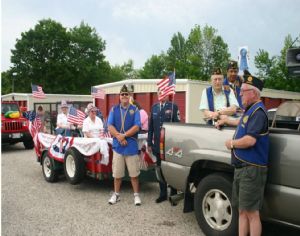 2012 Parade - American Legion is the Most Patriotic entry