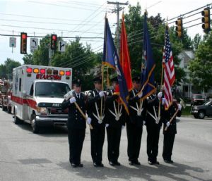 2012 Parade - Standish Public Safety Honor Guard